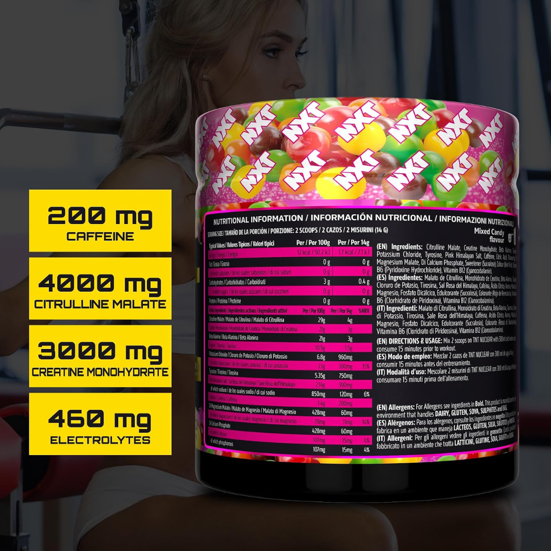 NXT Nutrition TNT Nuclear 420g Mixed Candy