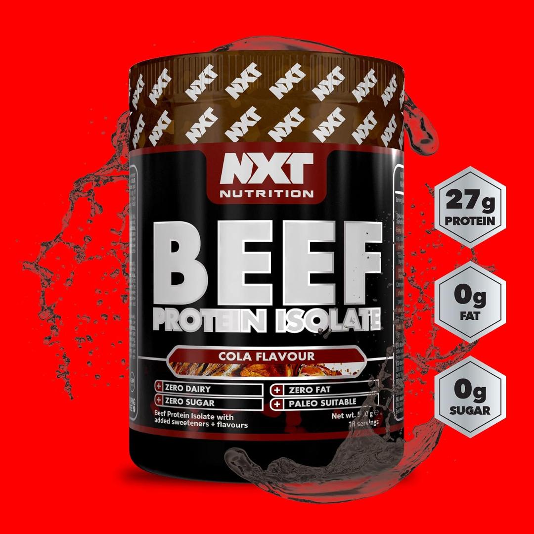 NXT Nutrition Beef Protein Isolate 540g Cola