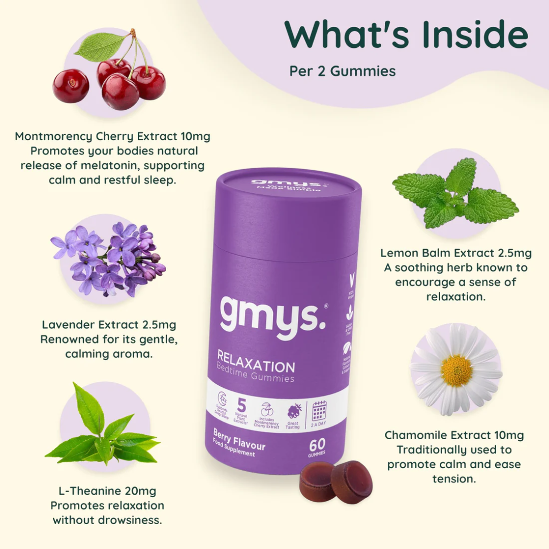 gmys Gut Health 60 Gummies Berry