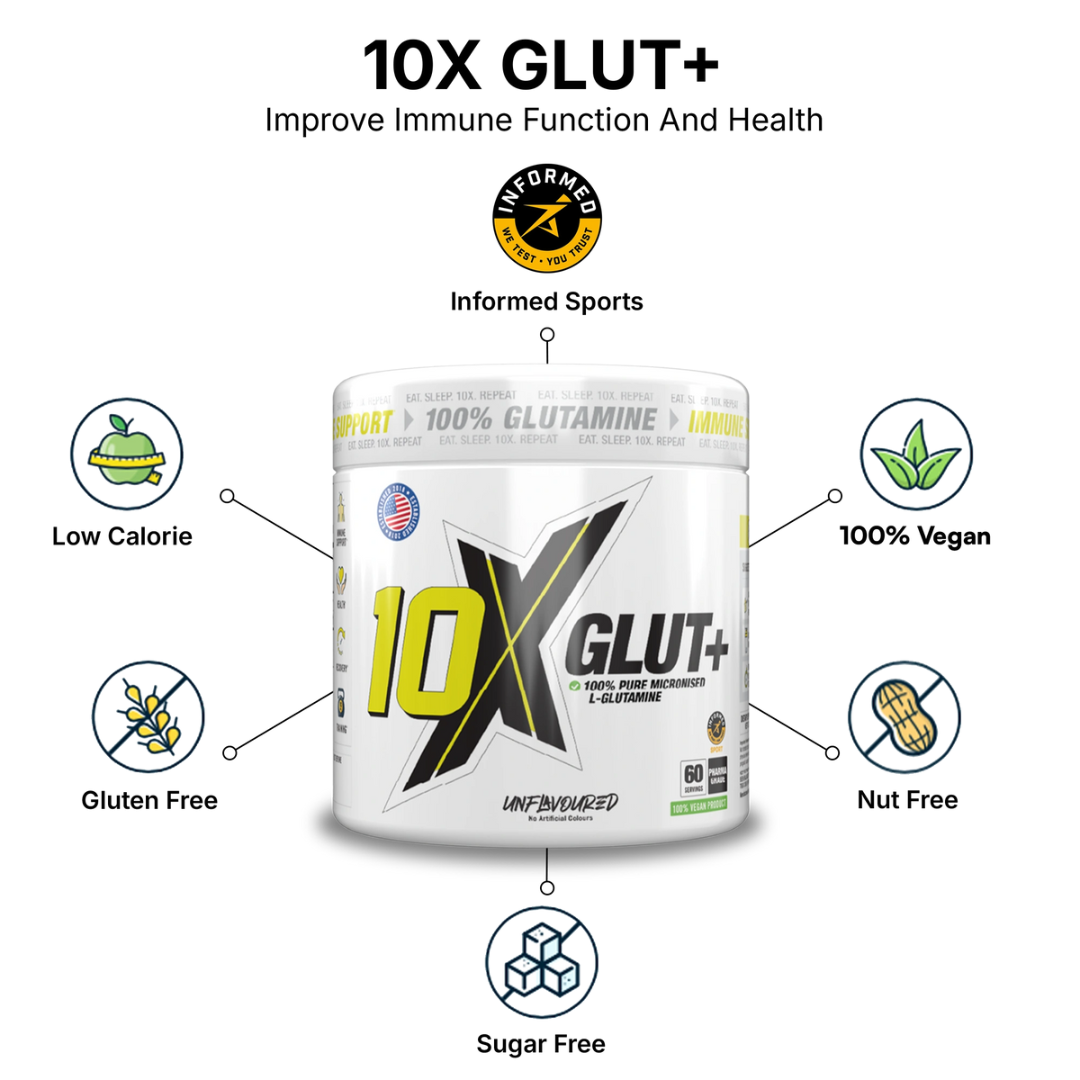 10X Athletic GLUT+ 300g