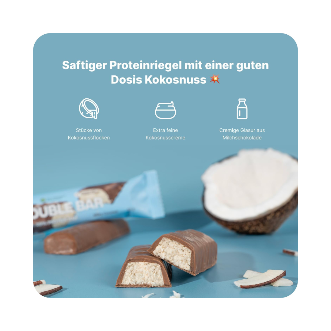 Vilgain Trouble Protein Bar 12x55g Milky Coconut