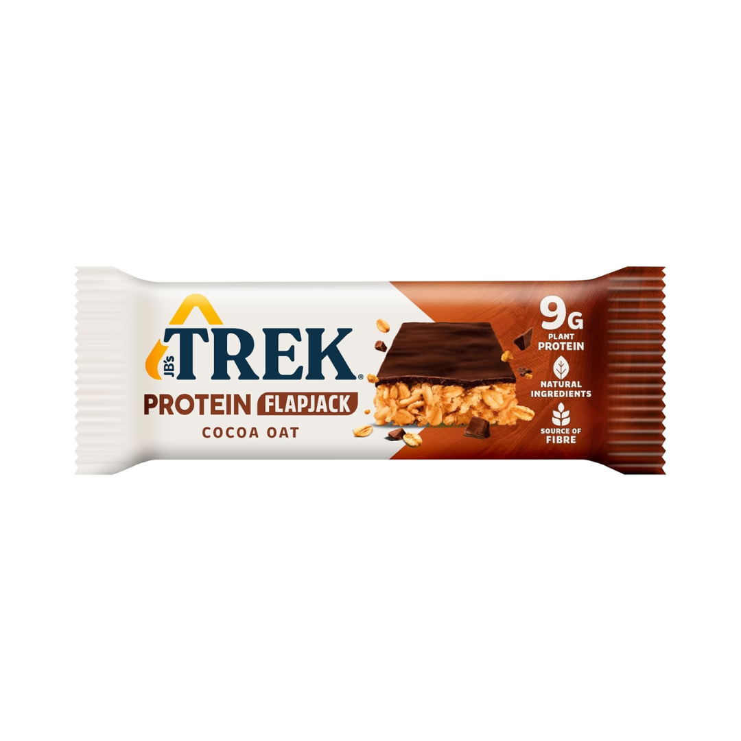 Trek Protein Flapjack 16x50g Cocoa & Oat