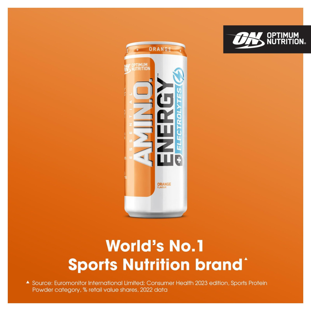 Optimum Nutrition Amino Energy + Electrolyte RTD 24x250ml Mixed Berry