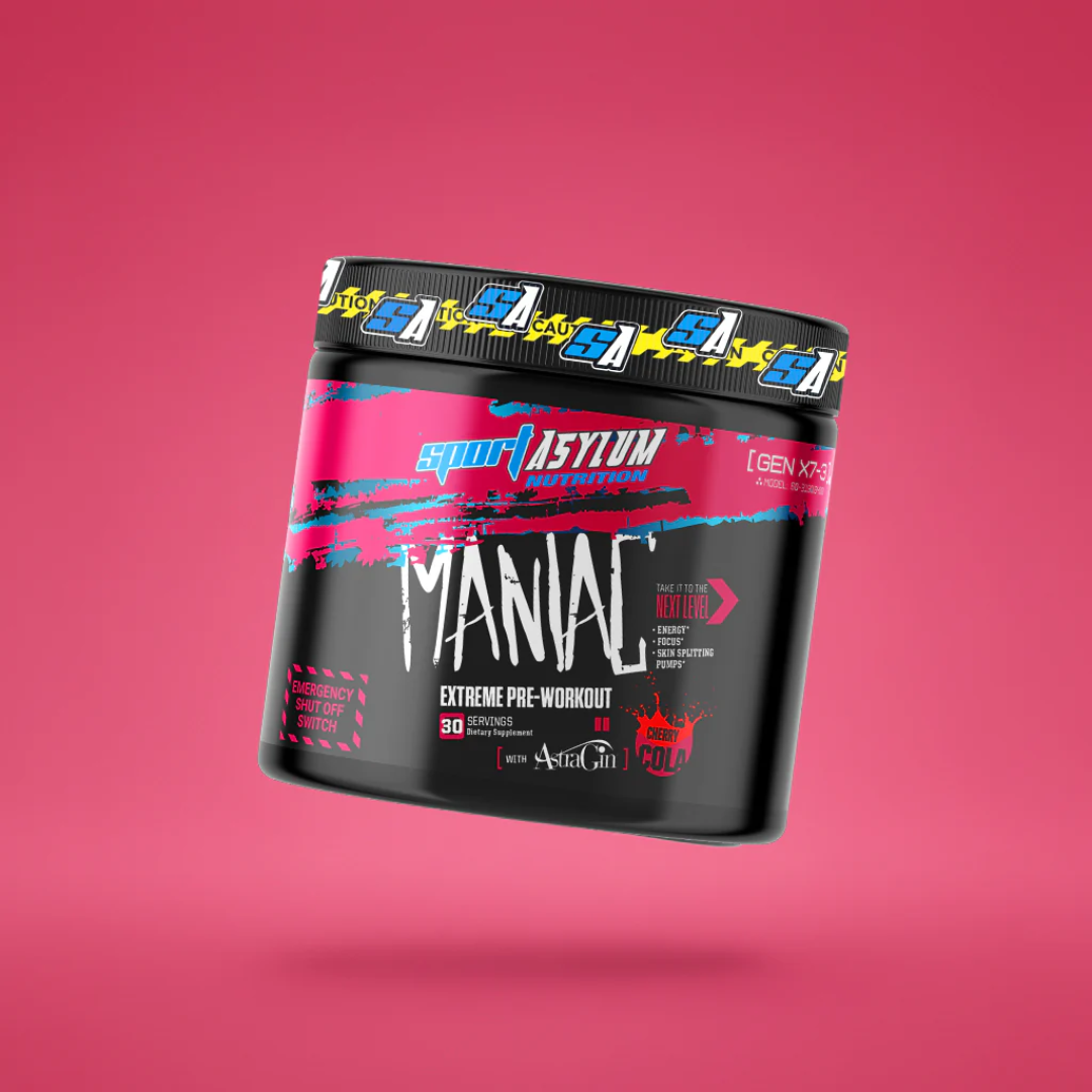Sport Asylum Maniac 360g Cherry Cola