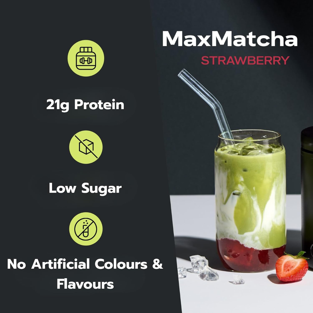 MaxiNutrition Protein Matcha 300g Strawberry