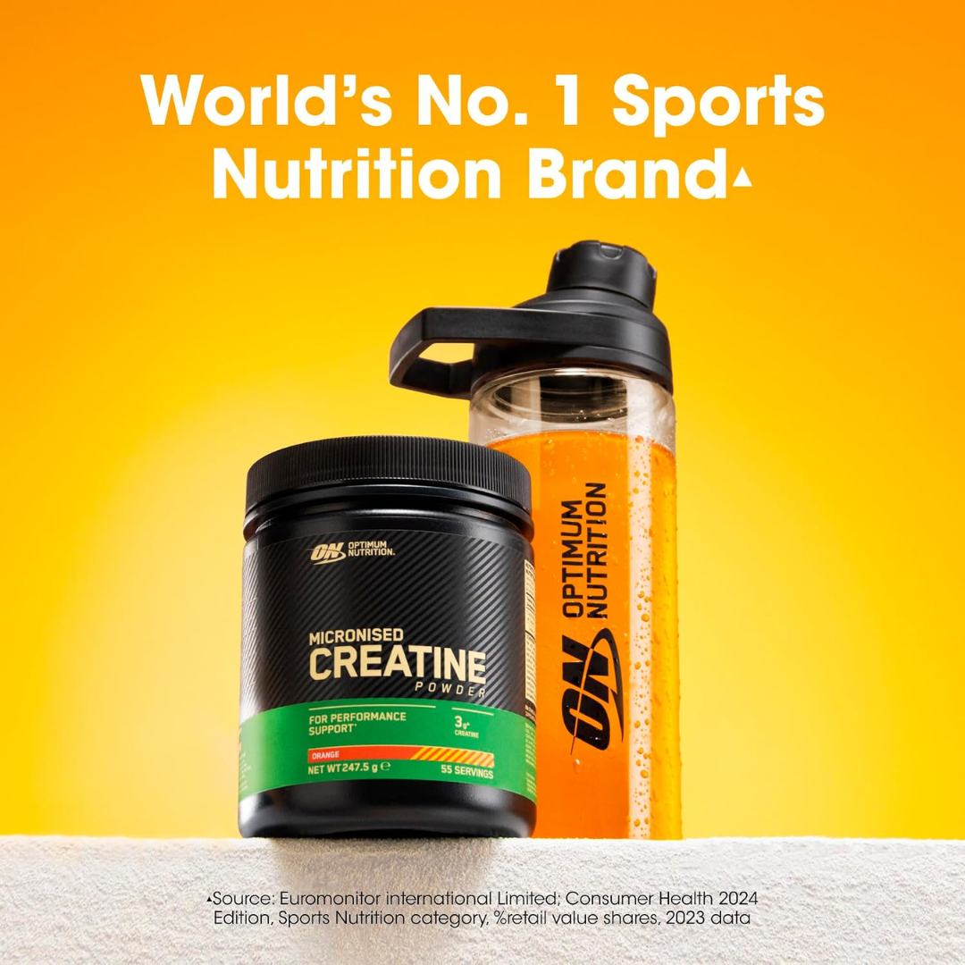 Optimum Nutrition Micronised Creatine 247.5g Orange