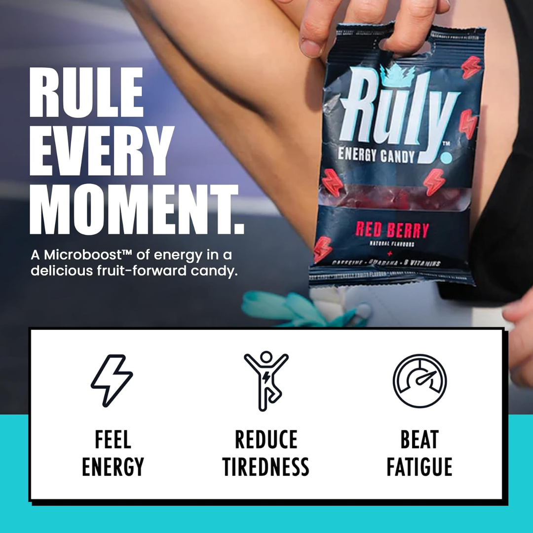 Ruly Energy Gummies 12x42g Berry Delicious