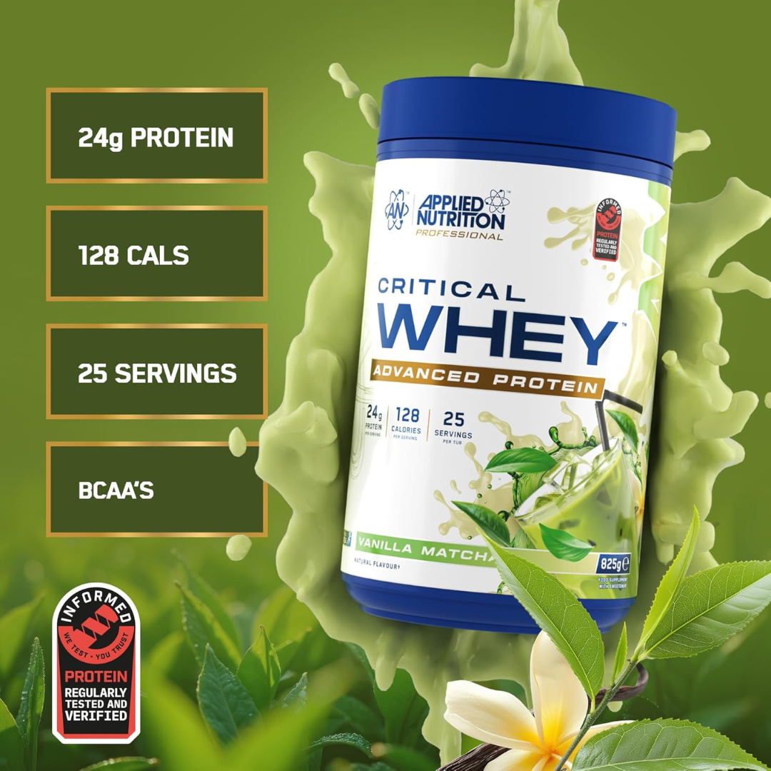 Applied Nutrition Critical Whey 825g Vanilla Matcha