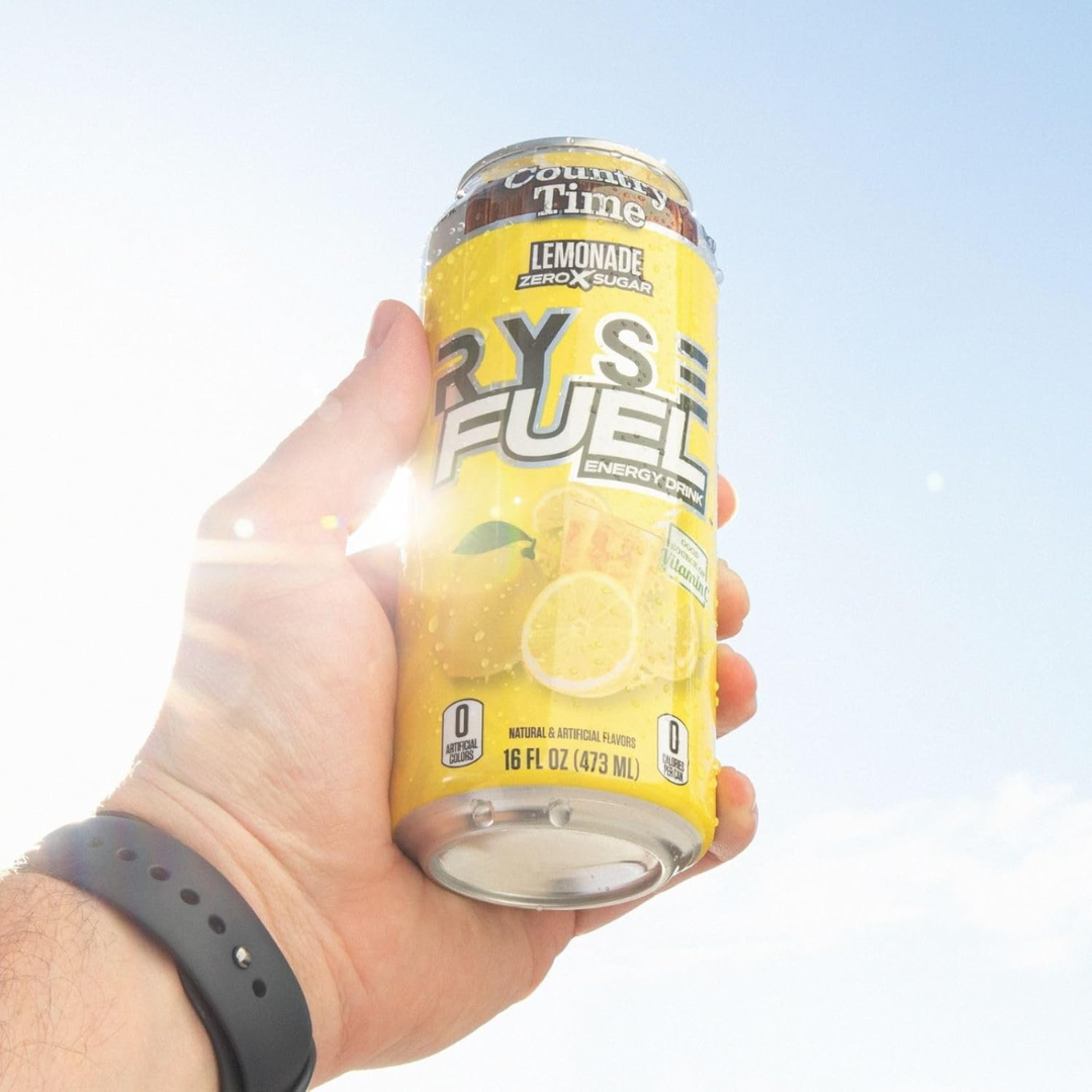 RYSE Fuel Energy 12x473ml Country Time Lemonade