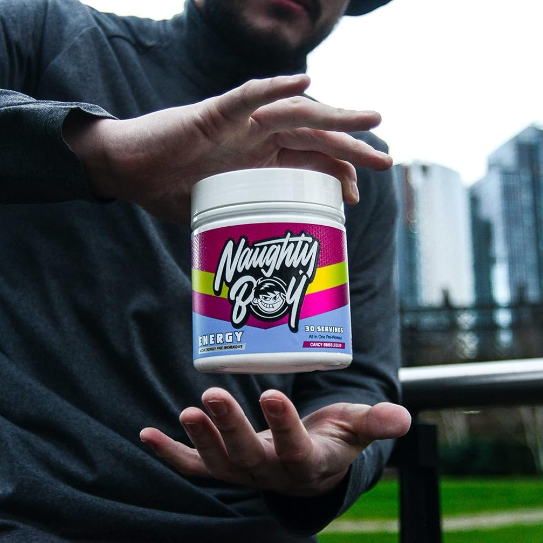 Naughty Boy Energy 390g Candy Bubblegum