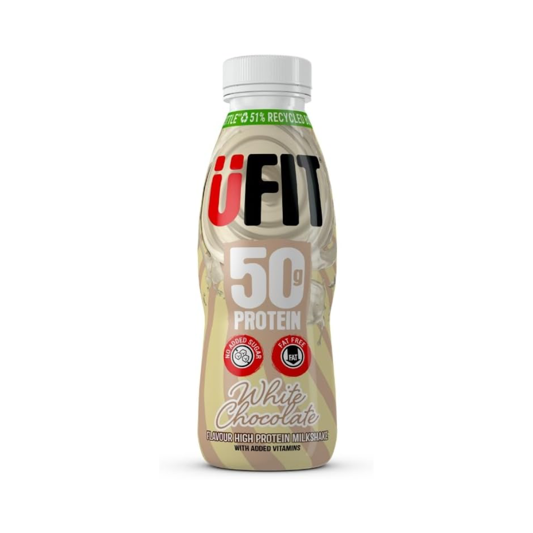 UFIT Protein RTD 8x500ml White Chocolate