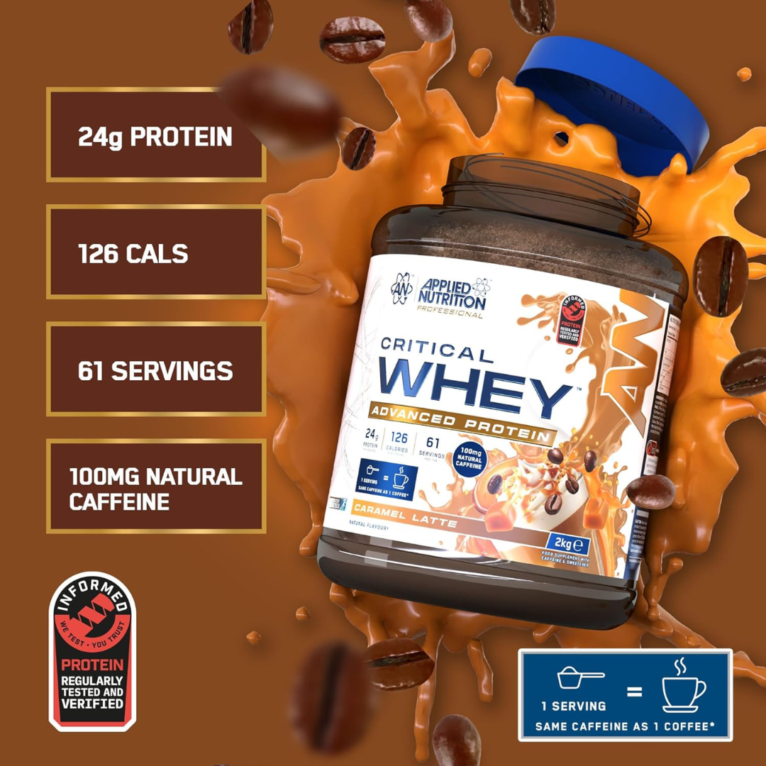 Applied Nutrition Critical Whey 2kg Caramel Latte