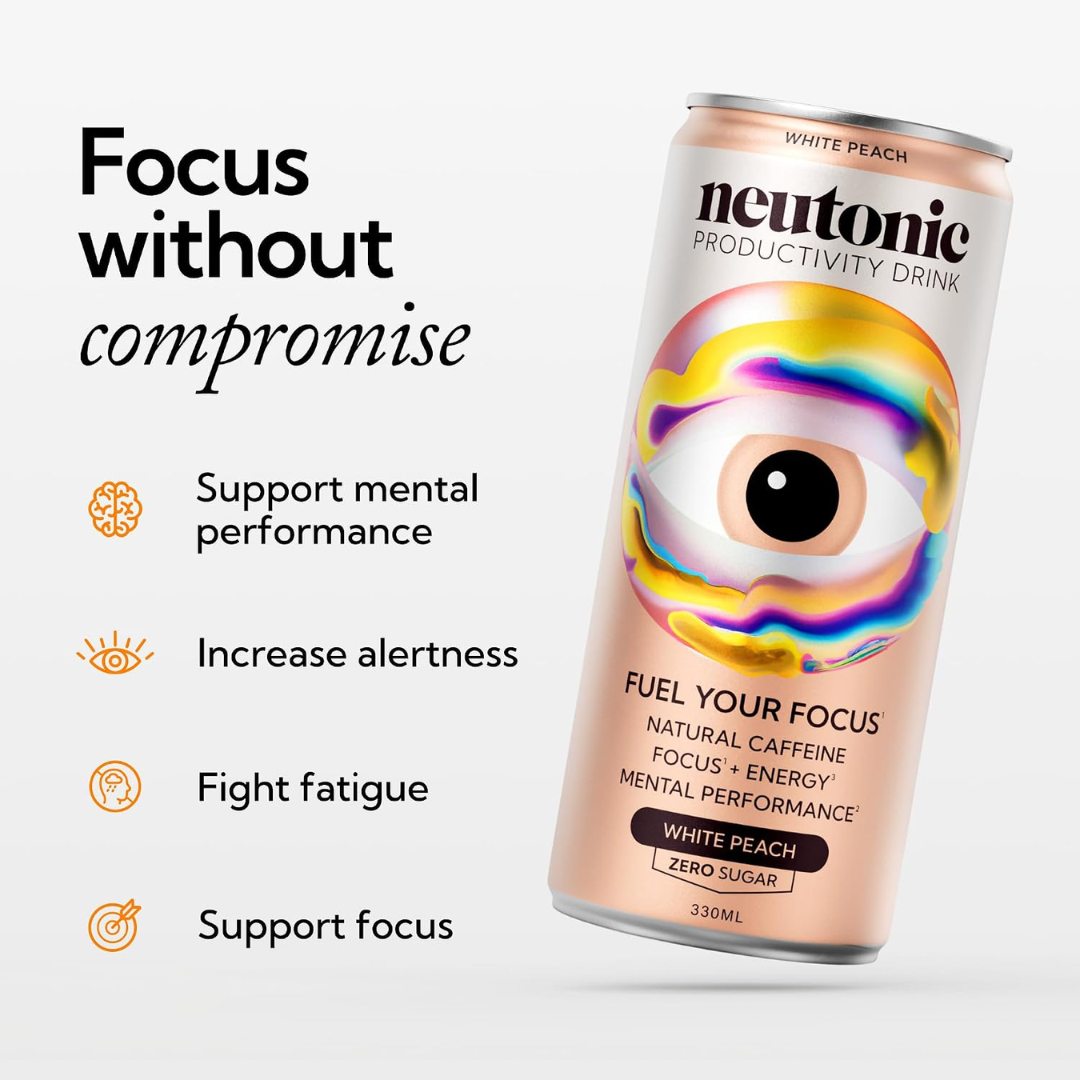 Neutonic 12x330ml White Peach
