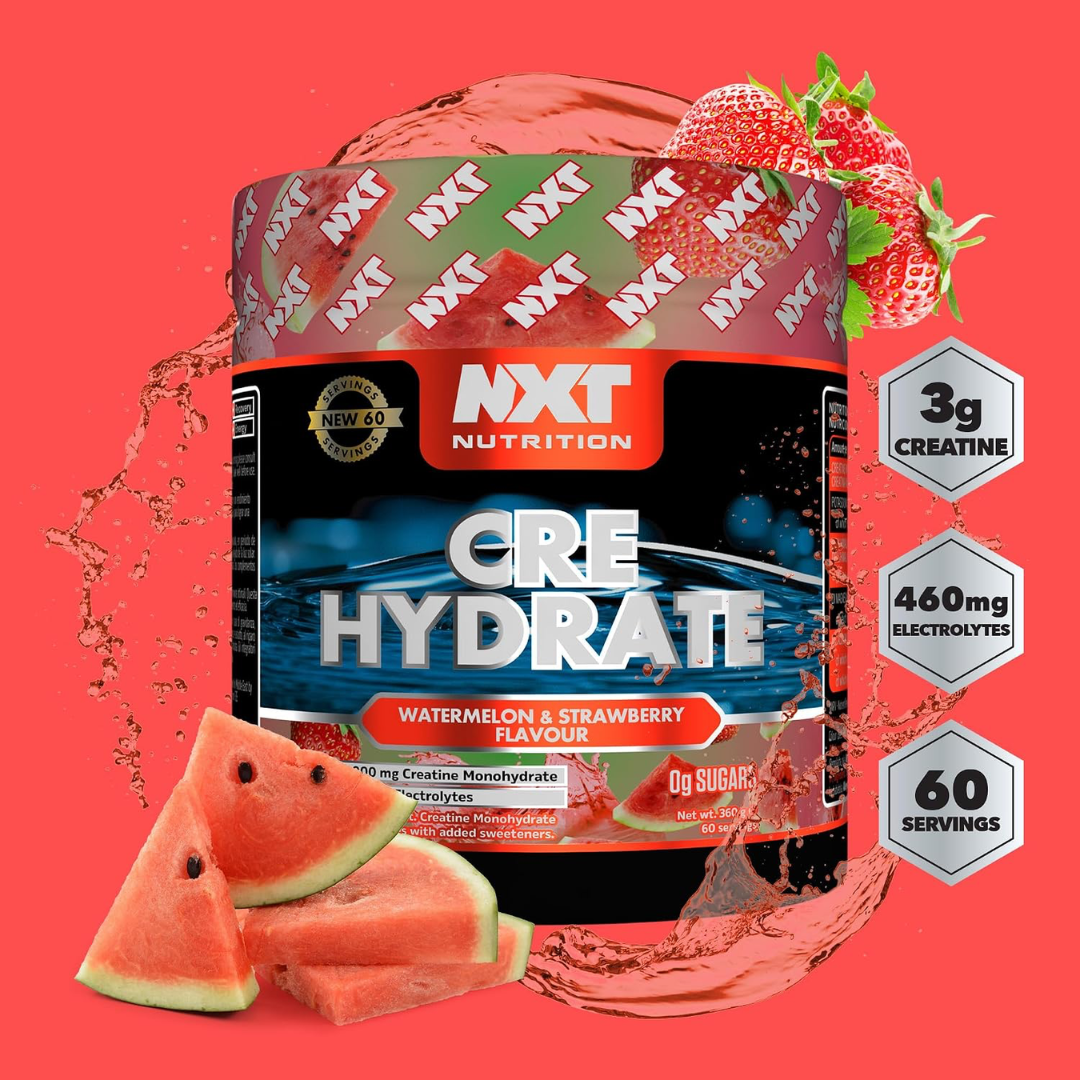 NXT Nutrition CRE Hydrate 360g Watermelon Strawberry