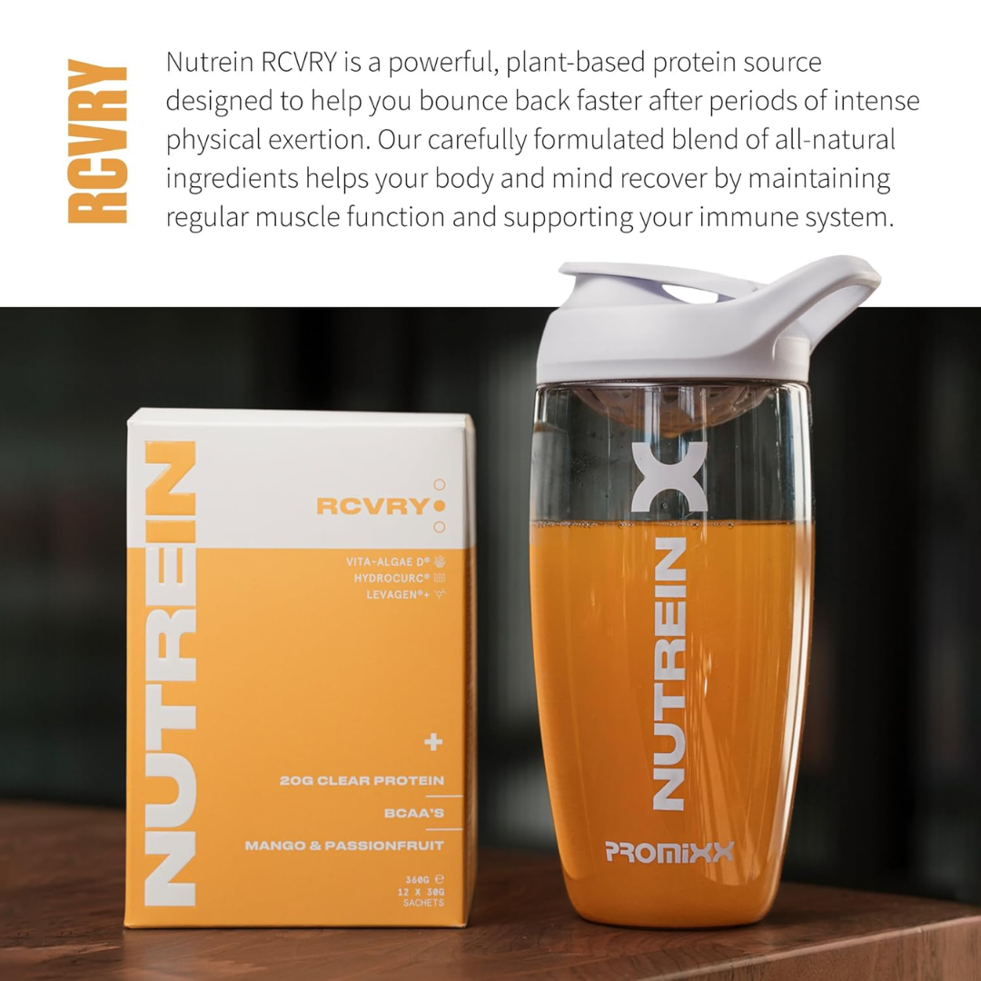 Nutrein RCVRY 12x30g Mango & Passionfruit