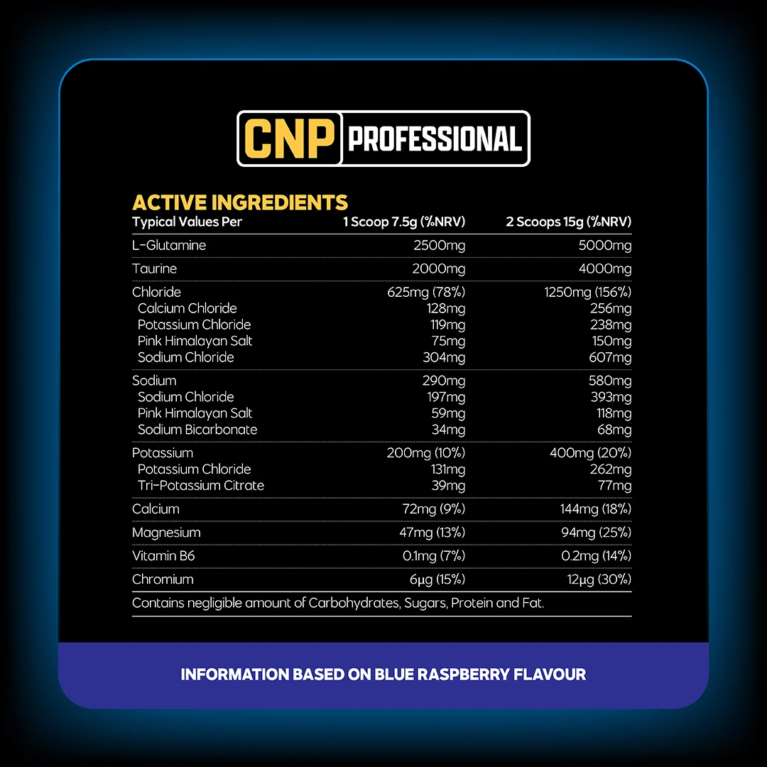 CNP Professional Pro Hydrate 300g Blue Raspberry