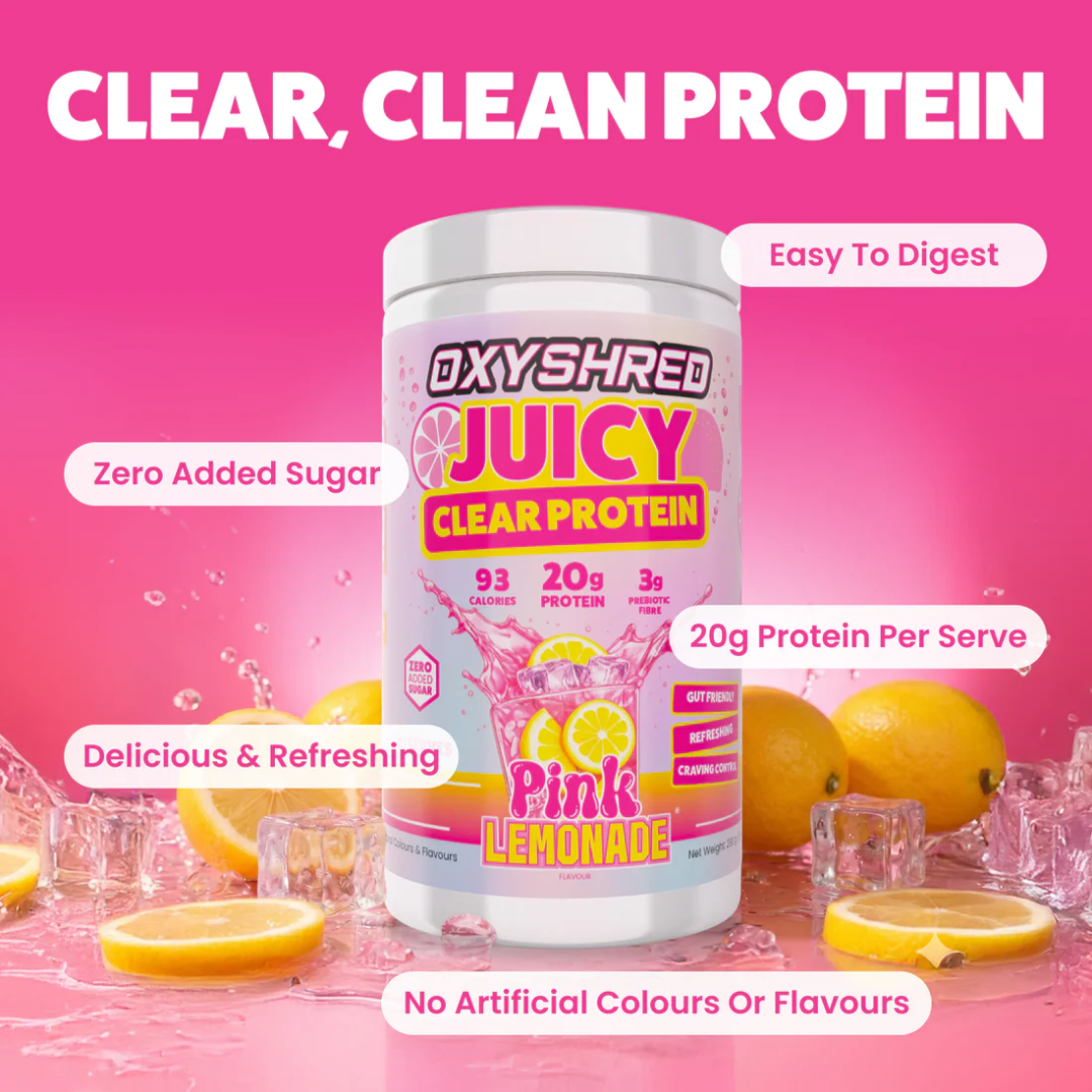 EHP Labs OxyShred Juicy Clear Protein 280g Juicy Peach