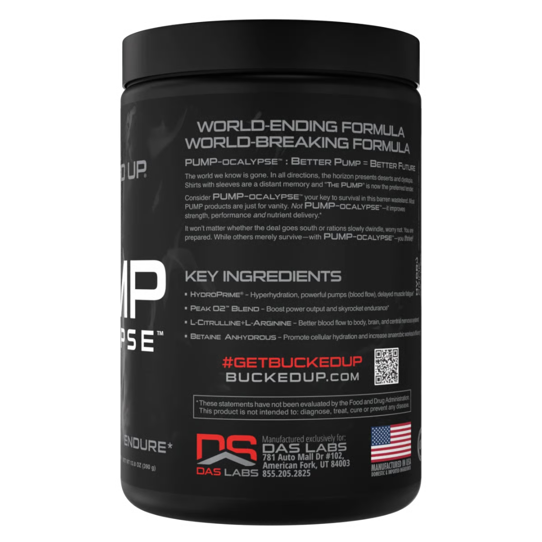 Bucked Up Pump Ocalypse 375g Blood Raz