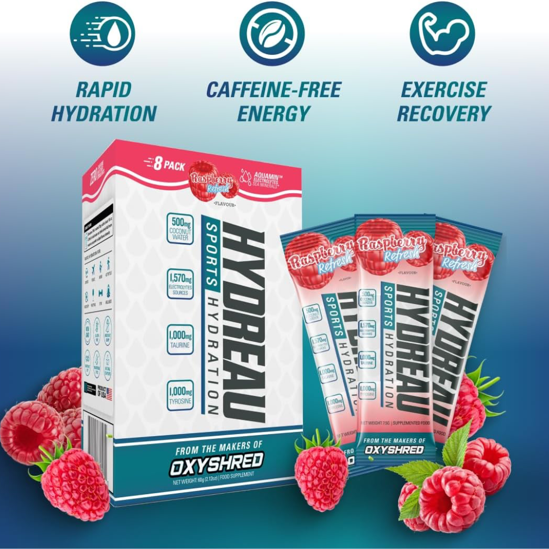 EHP Labs Hydreau 8 Stick Pack 8x65g Fijian Pineapple