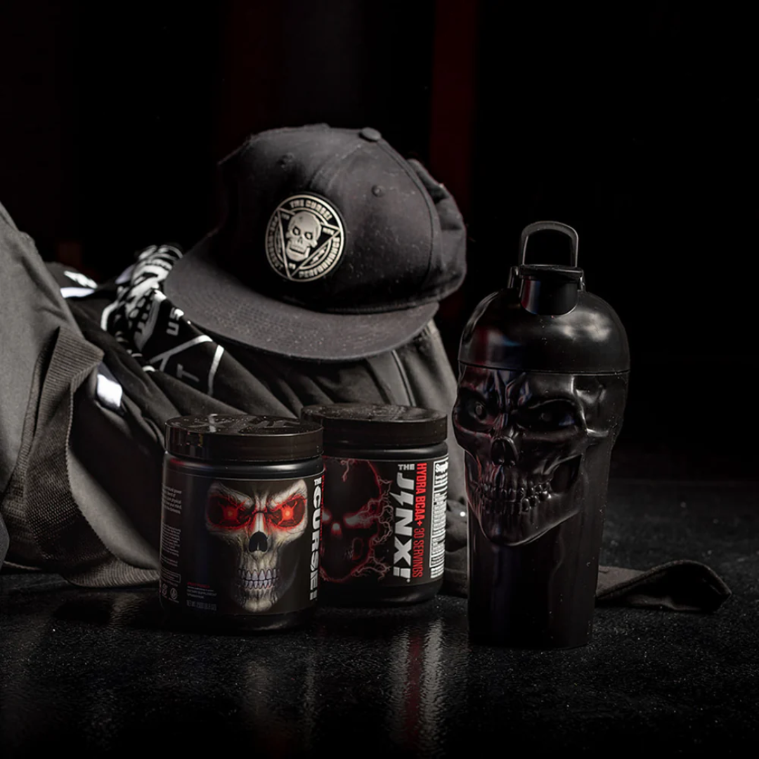 JNX Sports The Curse! Skull Shaker 700ml Military Green
