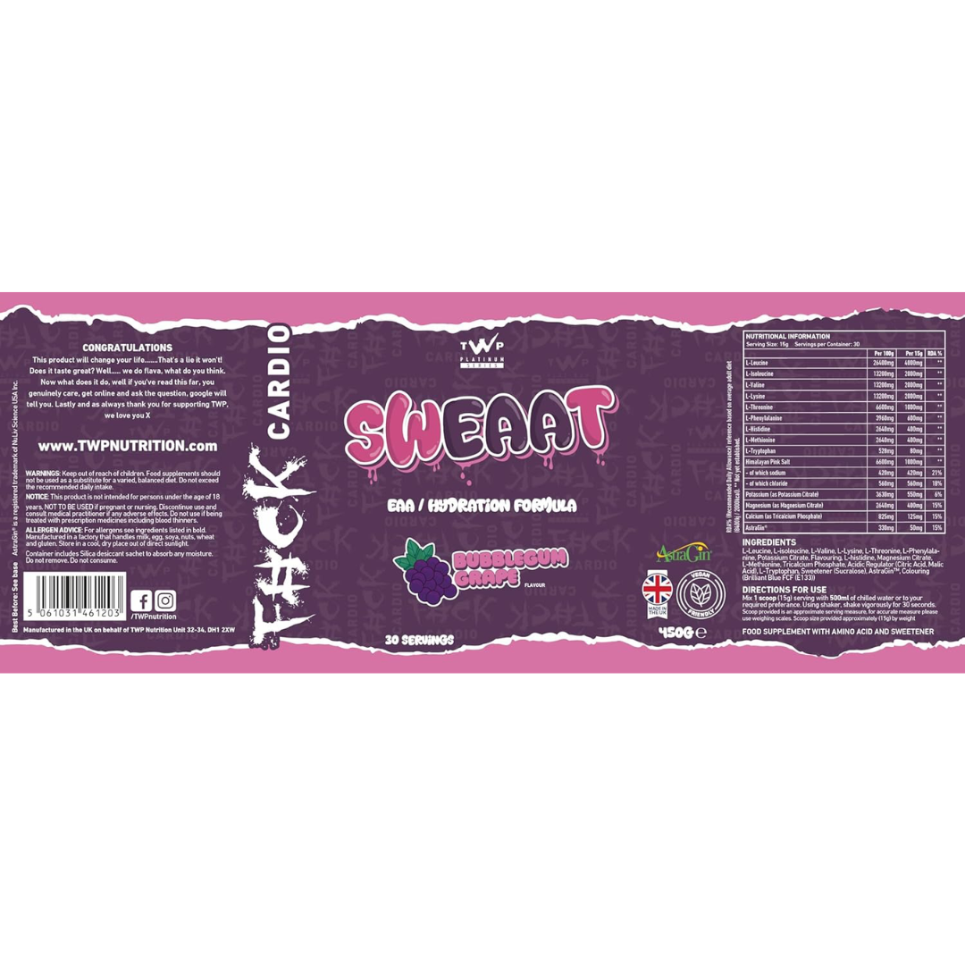 TWP SWEAAT 450g Bubblegum Grape