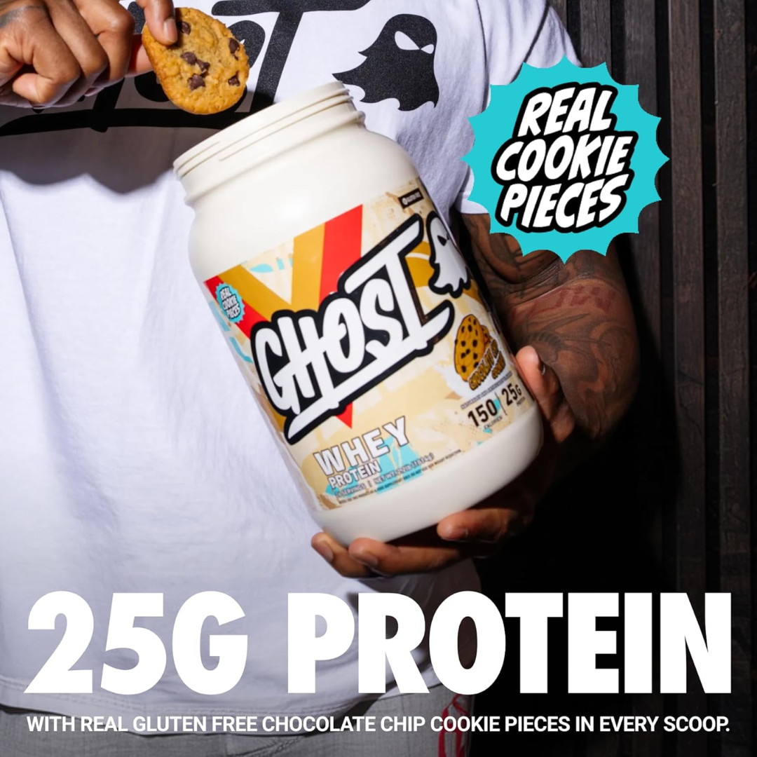 Ghost Whey 1kg Chocolate Chip Cookie GF