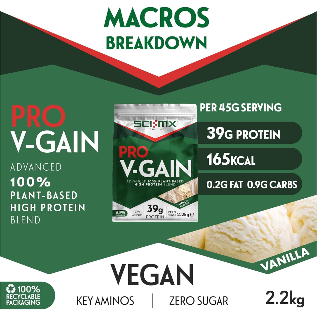Sci-MX V-Gain 2.2kg Vanilla