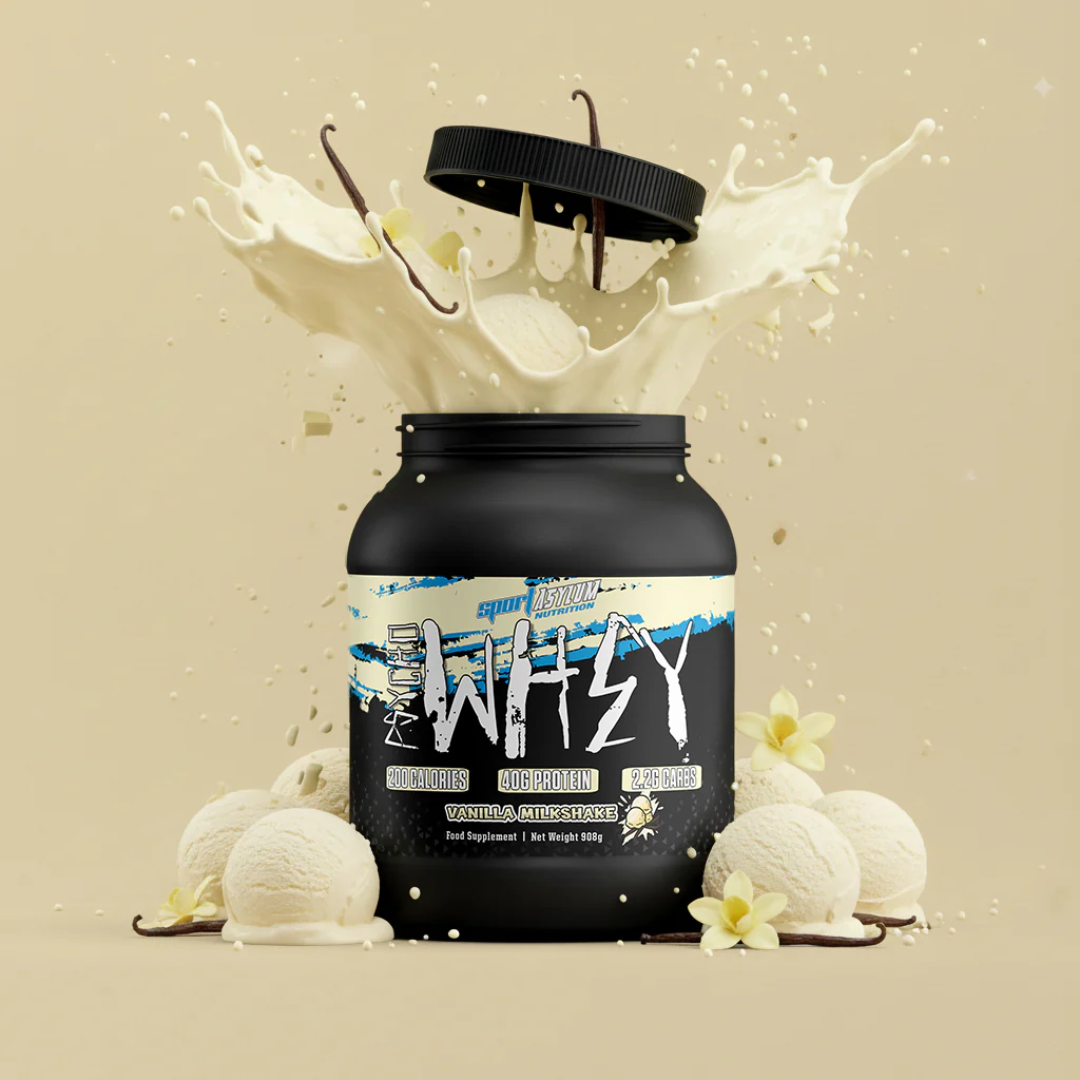 Sport Asylum Psycho Whey 908g Vanilla Milkshake