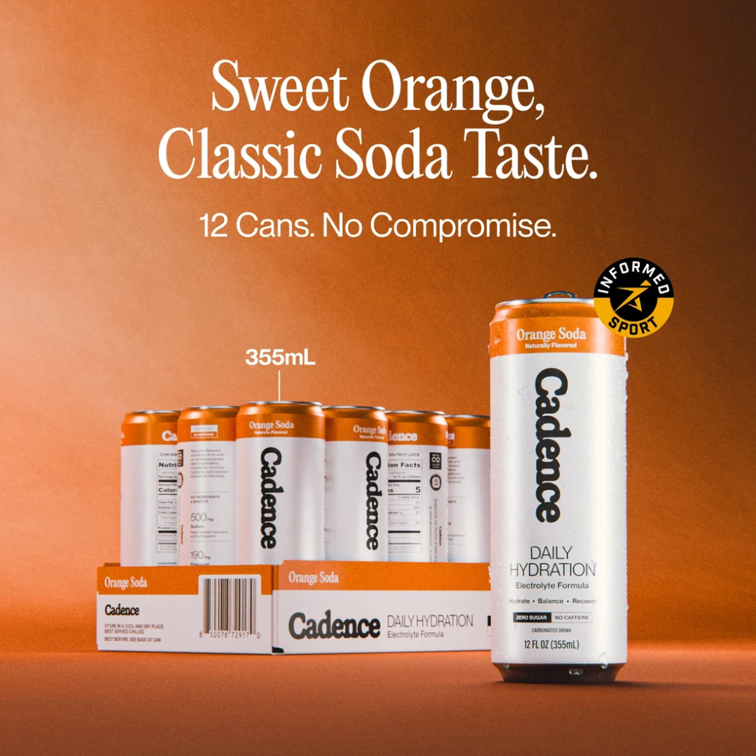 Cadence Can 12x330ml Orange Cream Soda