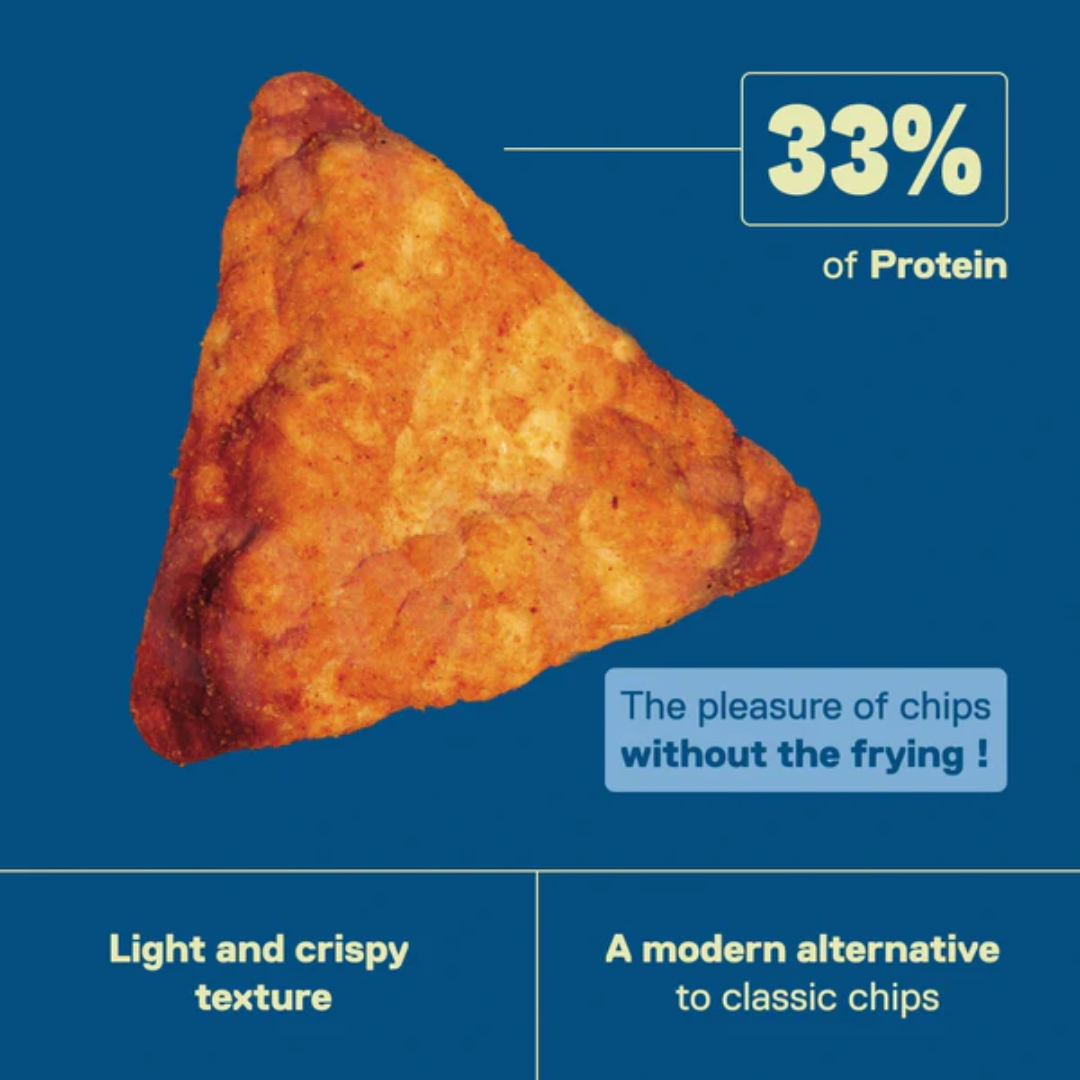 QNT Protein Chips 12x50g Paprika