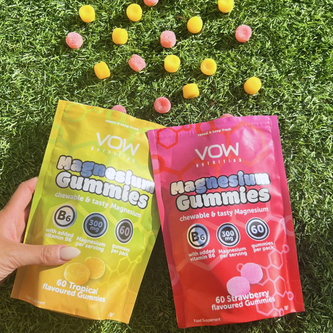 VOW Nutrition Magnesium Gummies 60 Tabs Strawberry
