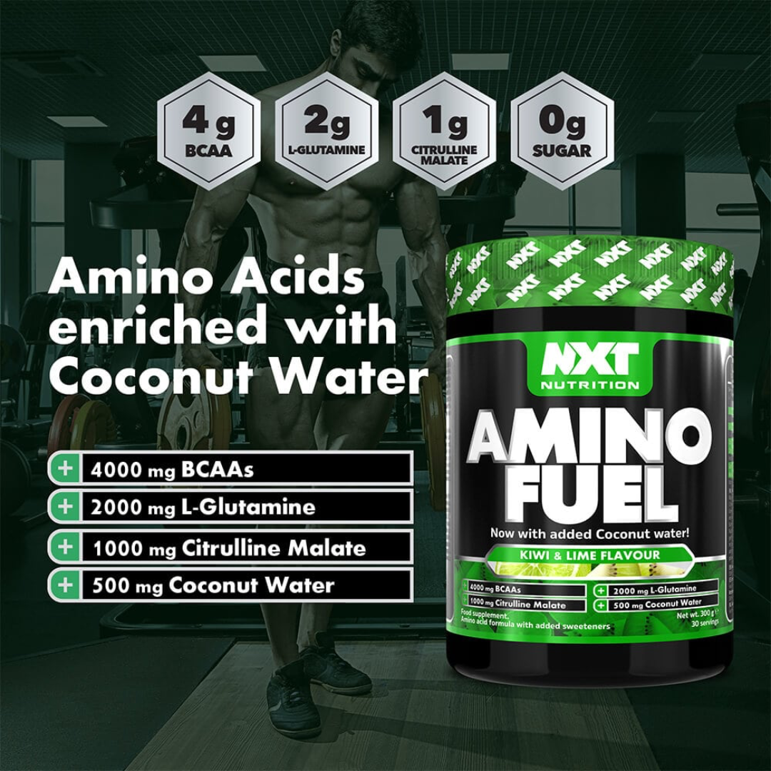 NXT Nutrition Amino Fuel 300g Kiwi Lime