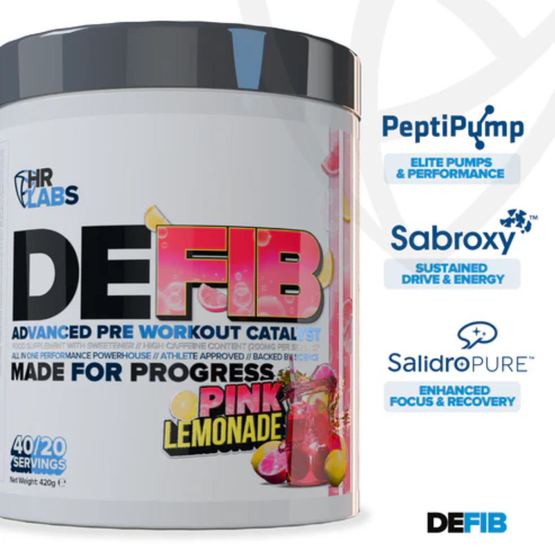 HR Labs DEFIB 420g Pink Lemonade