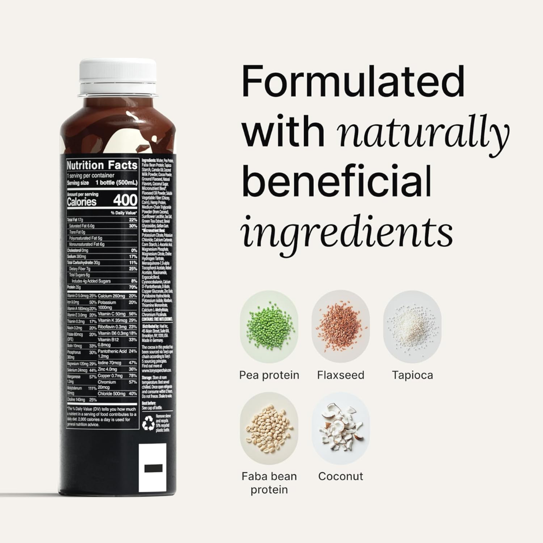 Huel Ready-to Drink Black Edition 8x500ml - Chocolate