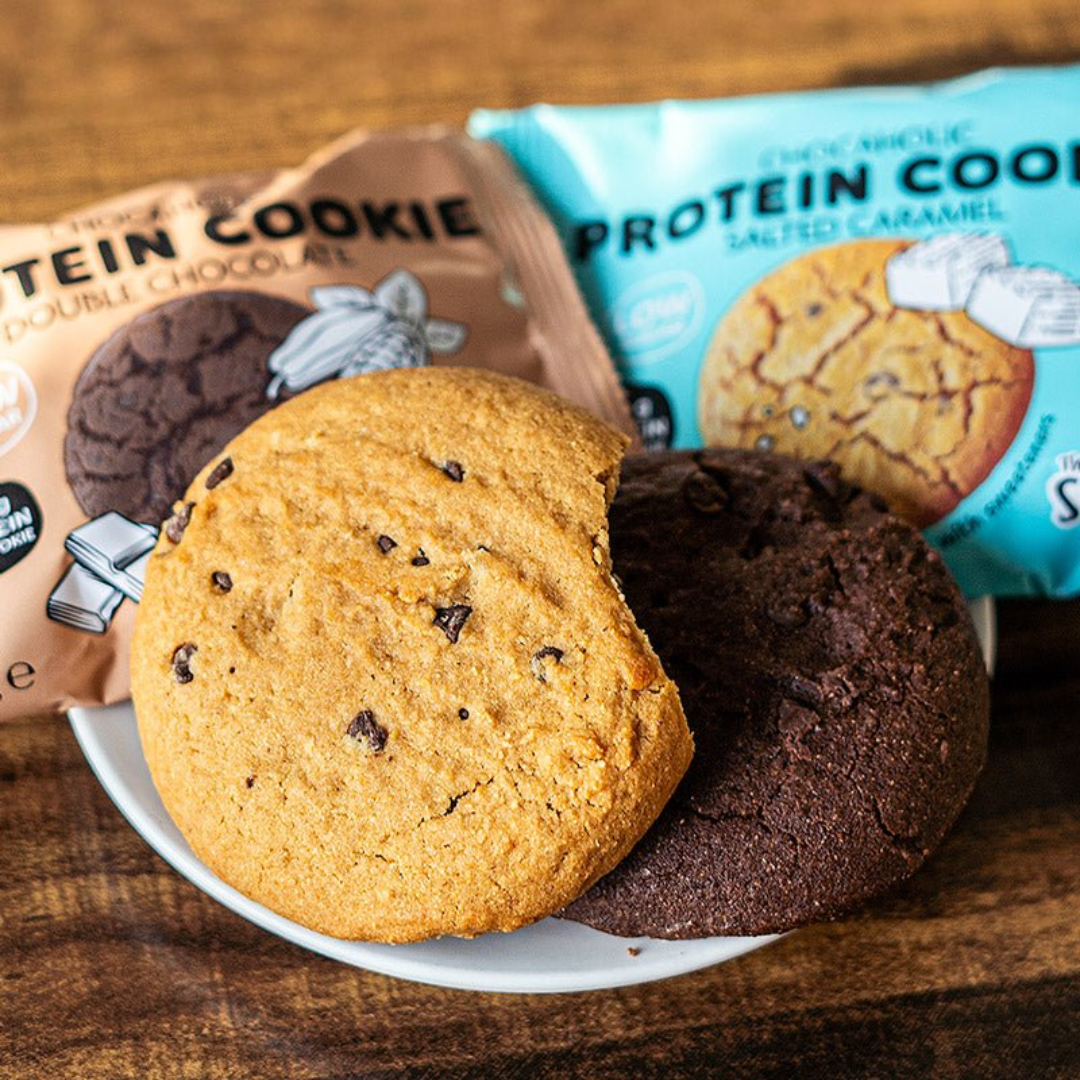 The Skinny Food Co High Protein Chocaholic Cookie 12x50g Salted Caramel