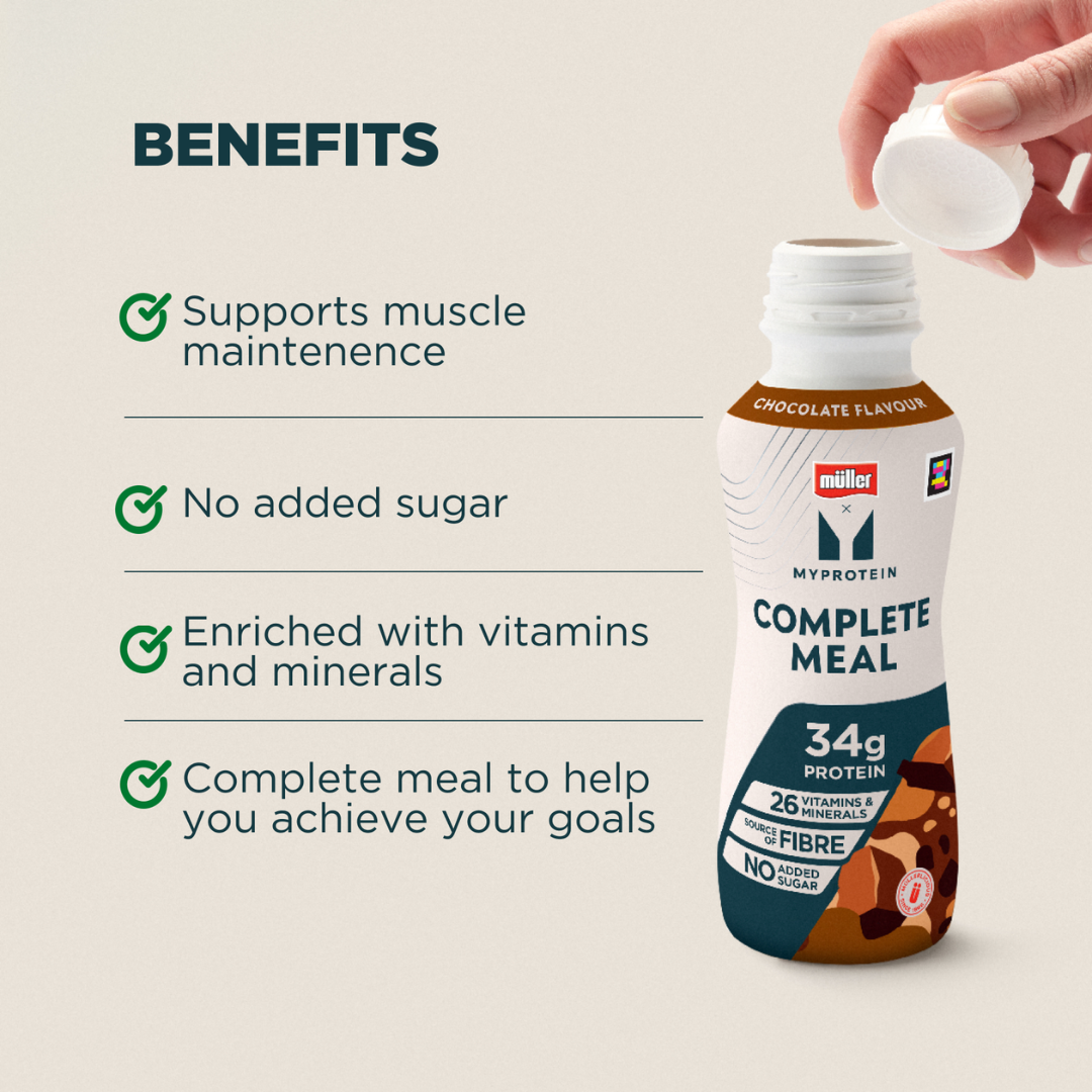 MyProtein x Muller Complete Meal Drink 6x500ml Chocolate