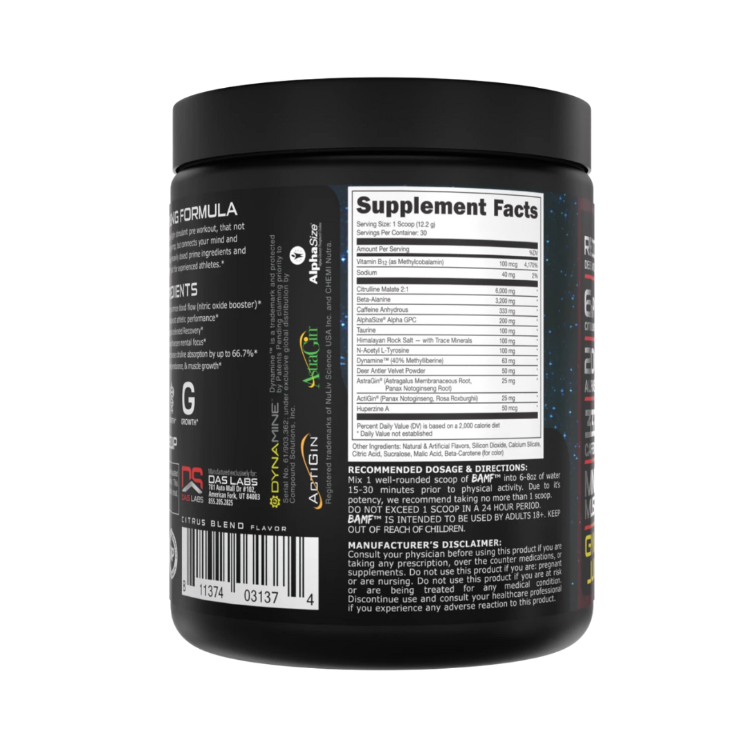 BUCKED UP BAMF 200g Strawberry Kiwi
