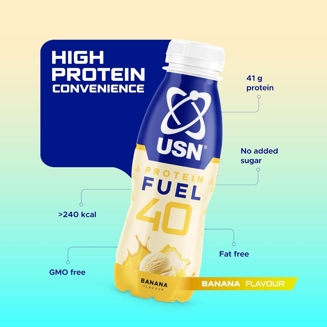 USN Protein Fuel 40 RTD 6x500ml Banana