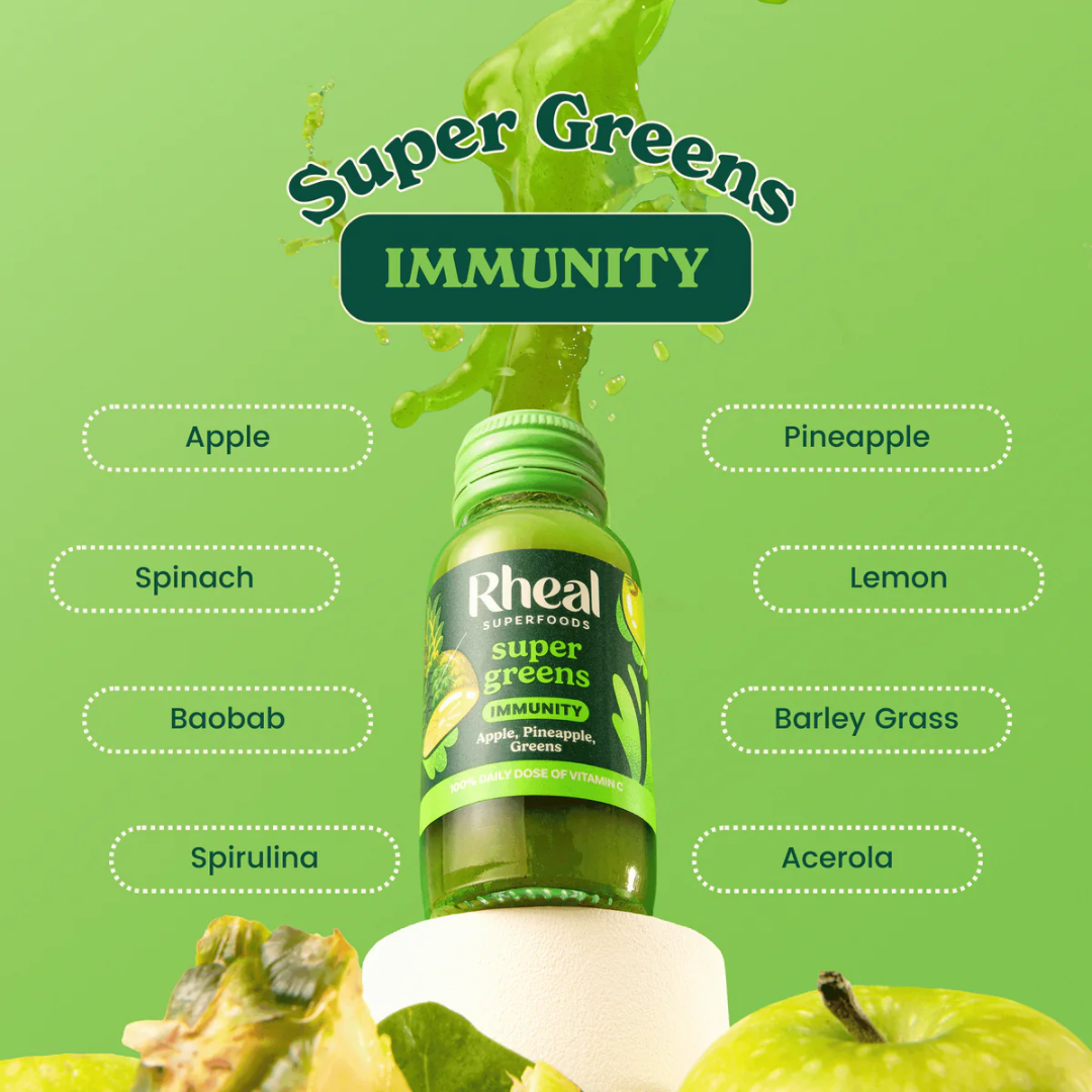 Rheal Superfood Super Greens Immunity Shot 14x60ml