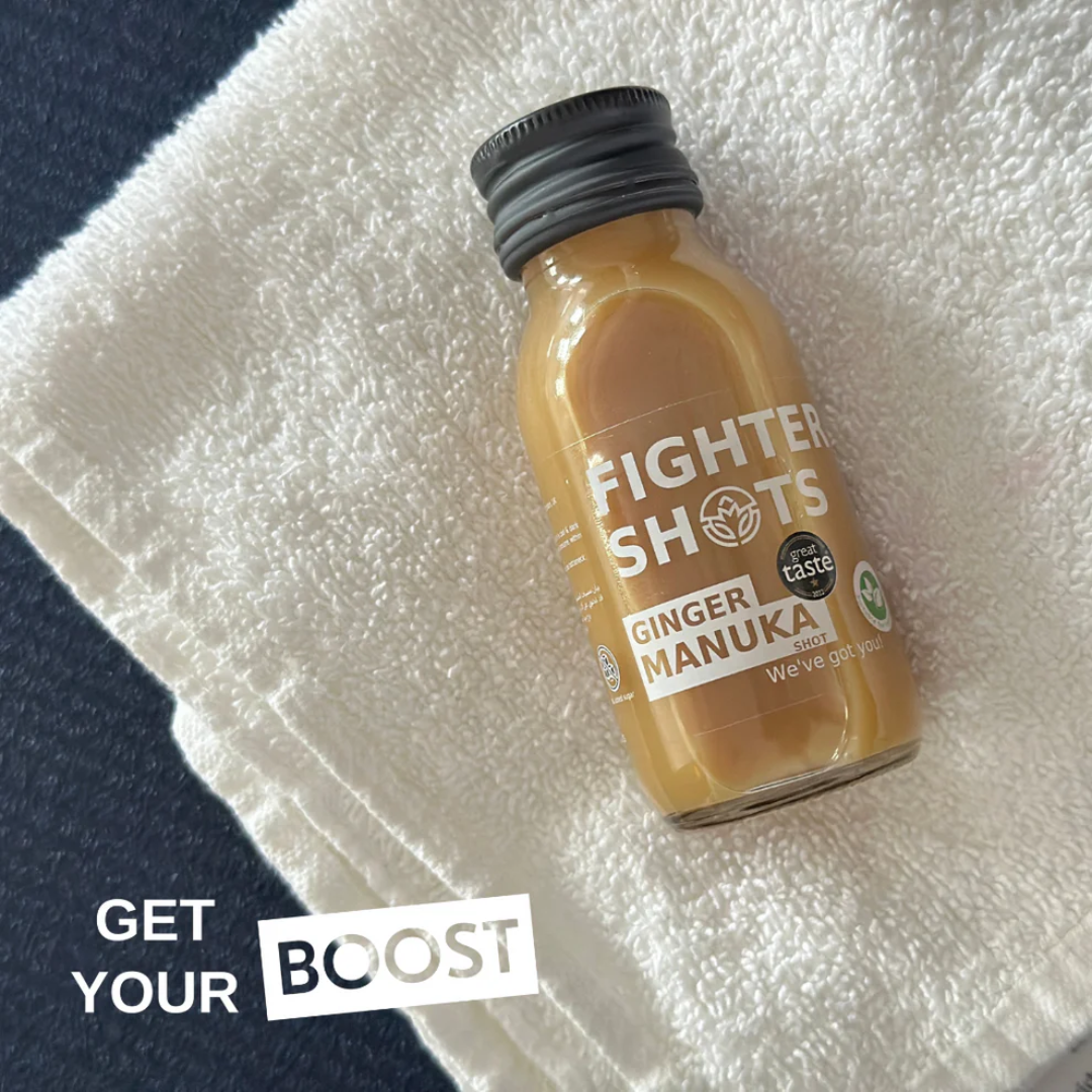 Fighter Shots 12x60ml Ginger Manuka Honey