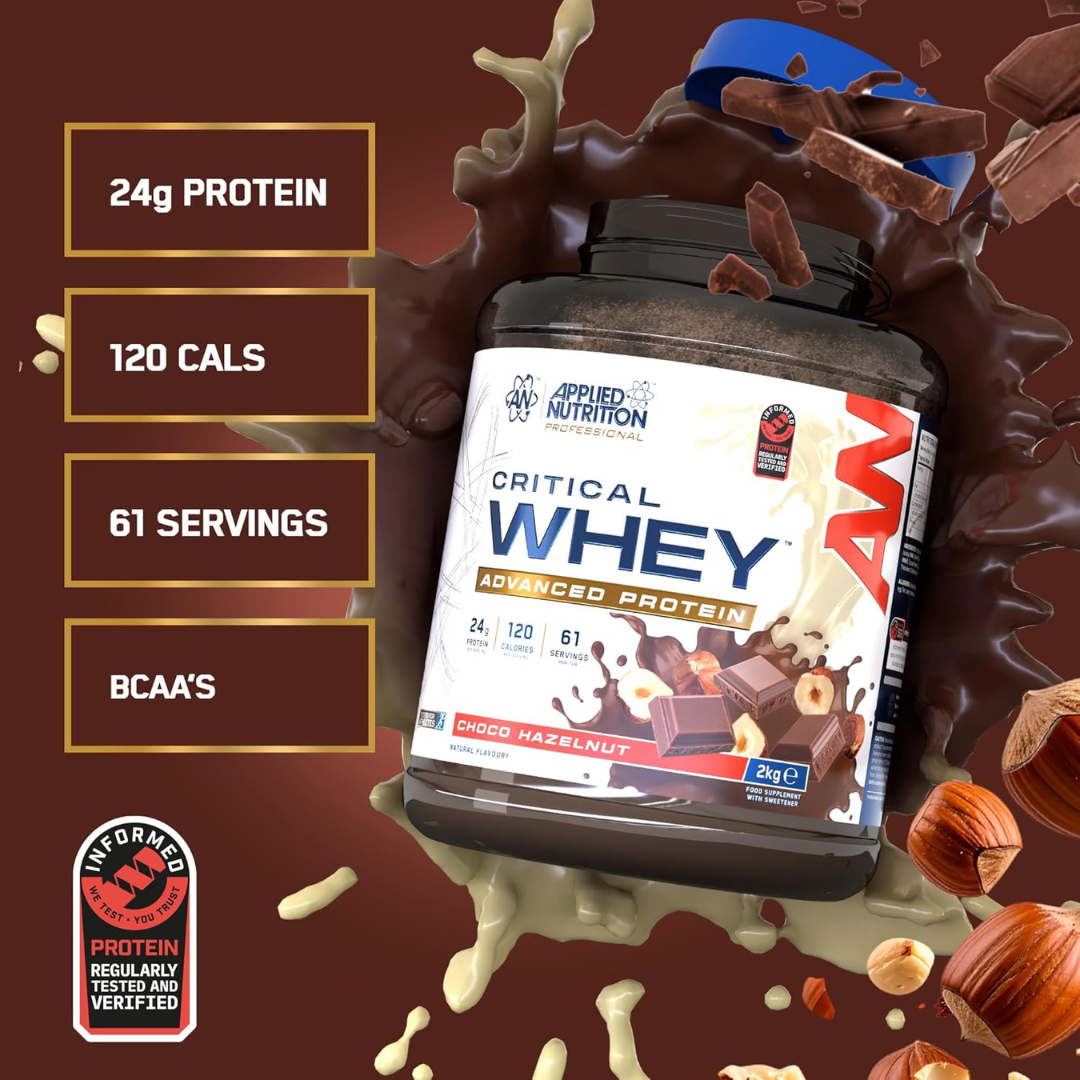 Applied Nutrition Critical Whey 2kg - Choco Hazelnut