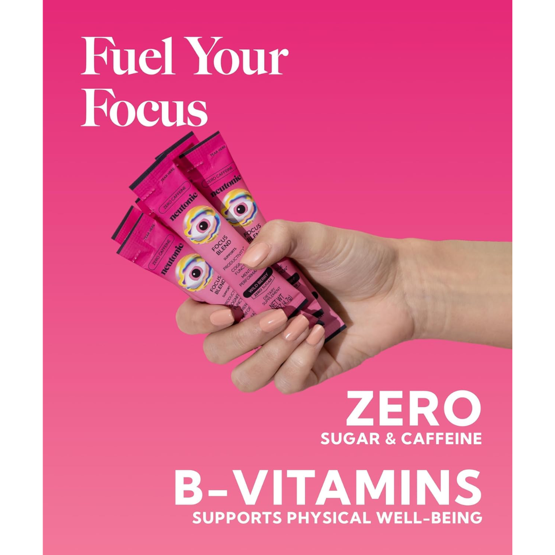 Neutonic Focus Blend 16 Sachets Wild Berry