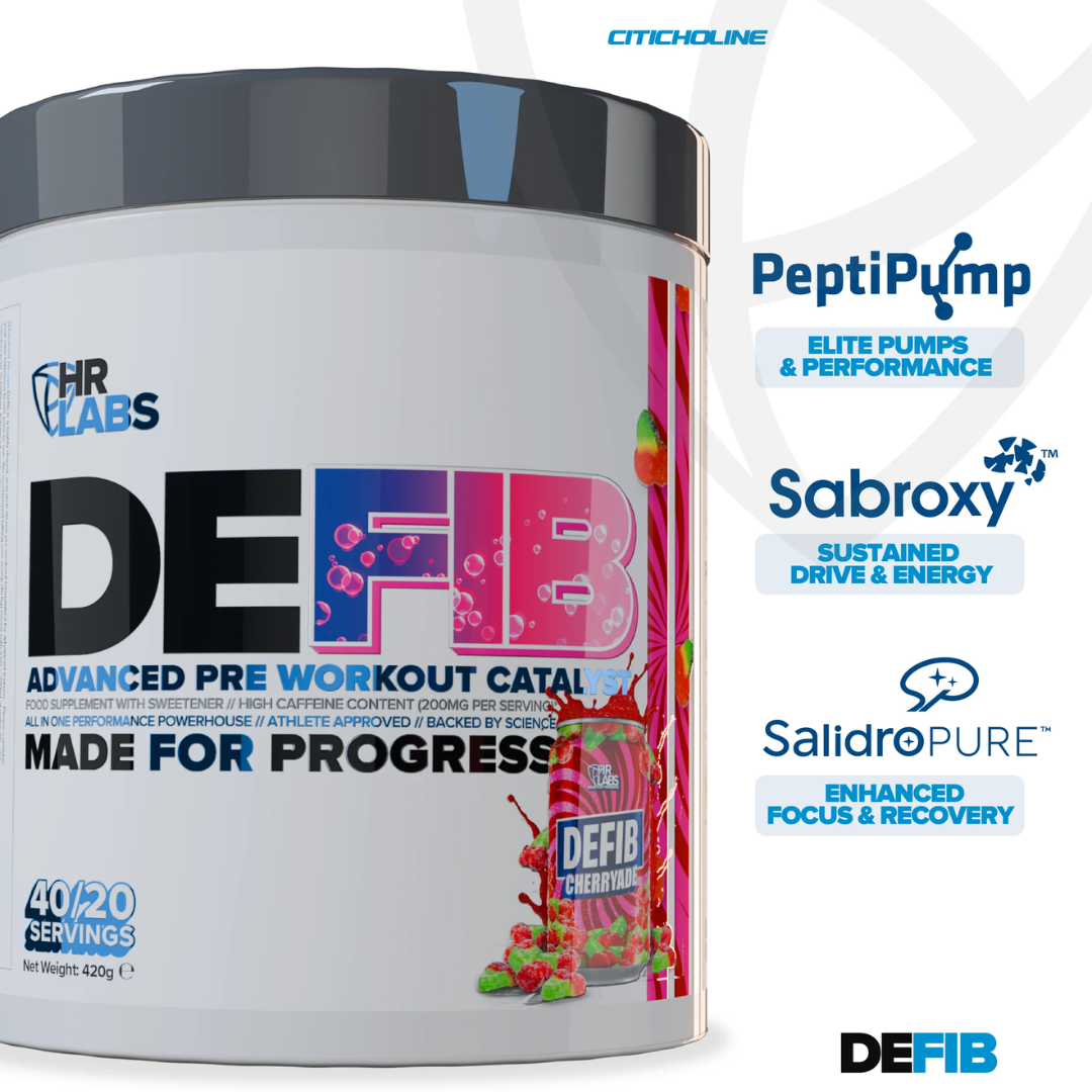 HR Labs DEFIB 420g Cherryade
