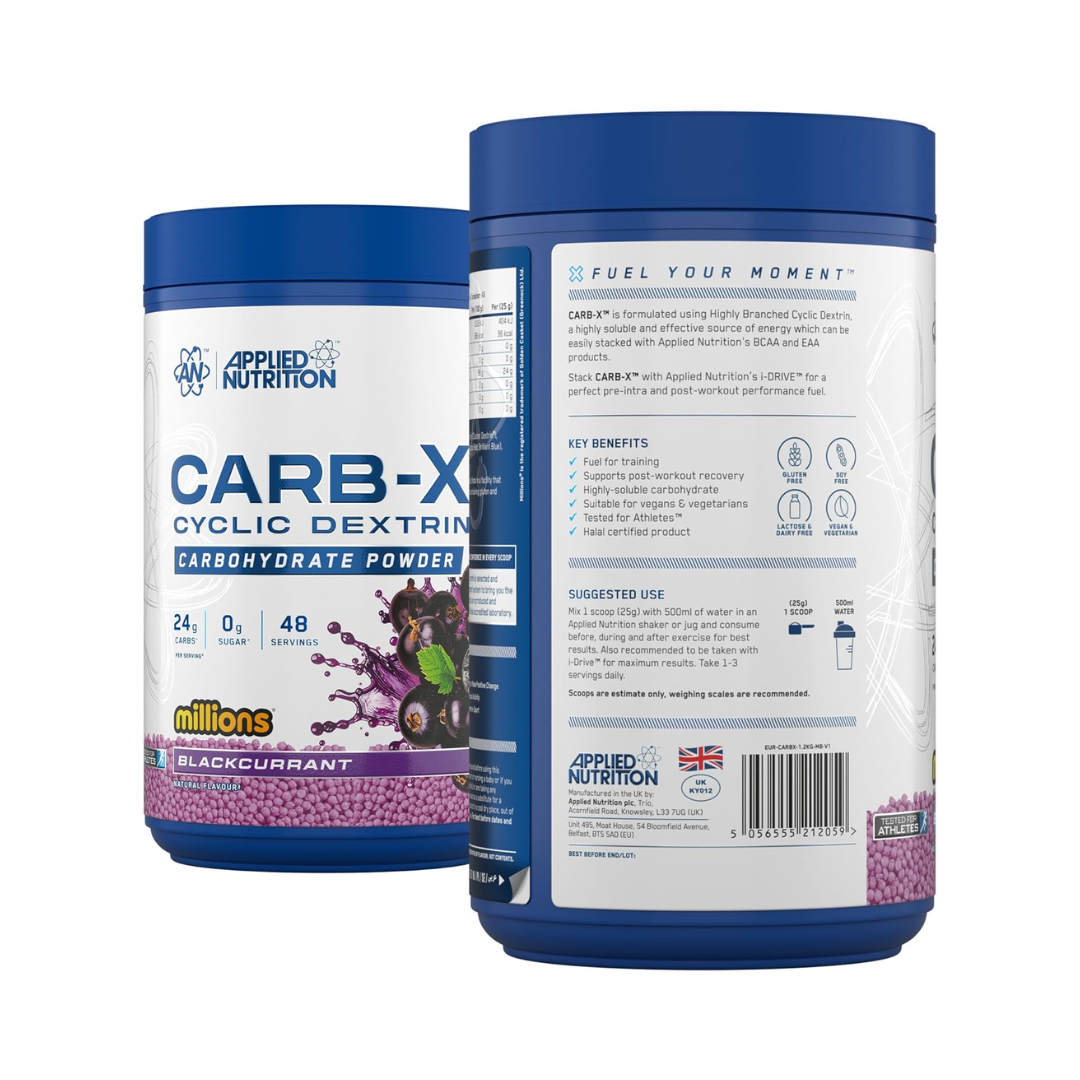 Applied Nutrition Carb X 1.2kg Millions Blackcurrant