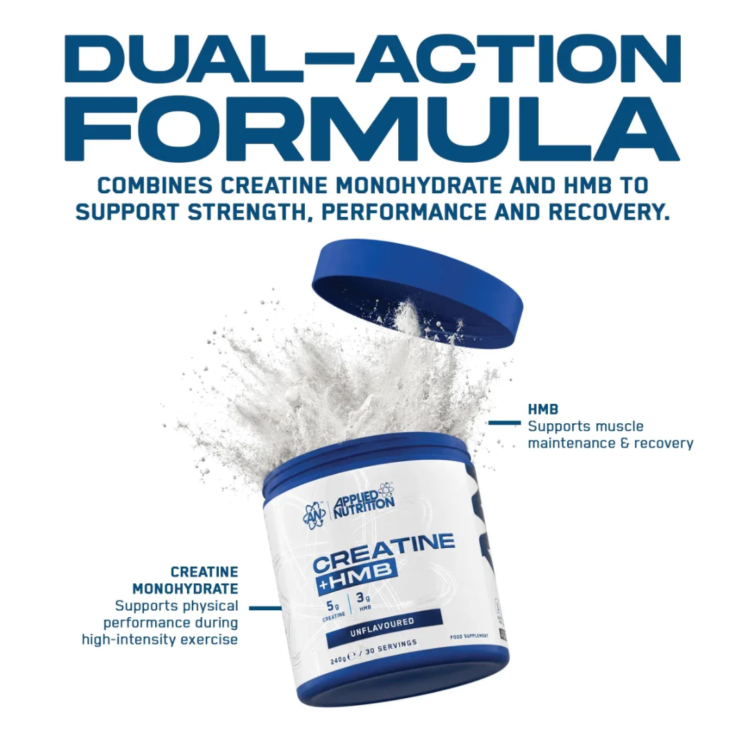 Applied Nutrition Creatine + HMB 240g Unflavoured
