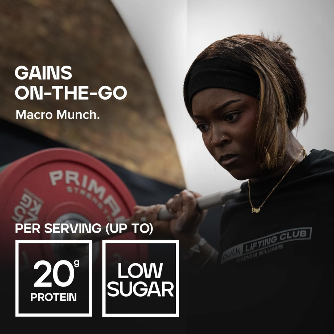 Bulk Macro Munch Protein Bar 12x62g Salted Caramel