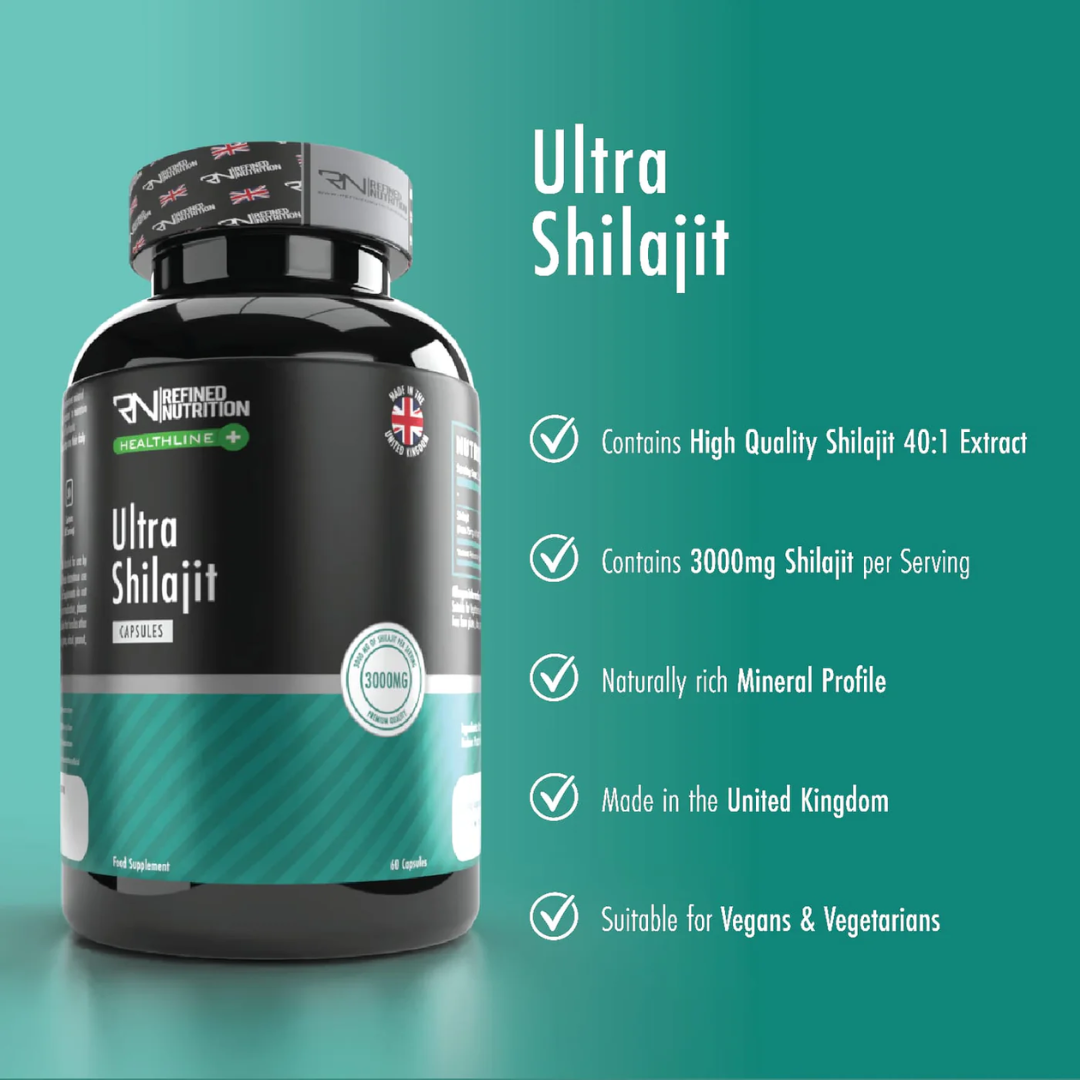 Refined Nutrition Ultra Shilajit 60 Caps