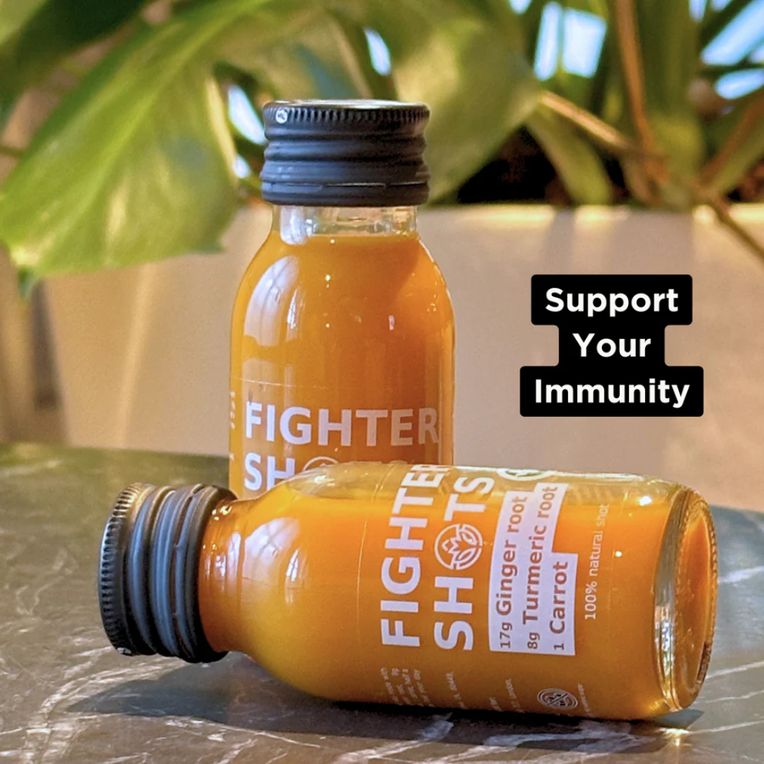 Fighter Shots 12x60ml Ginger + Turmeric + Carrot