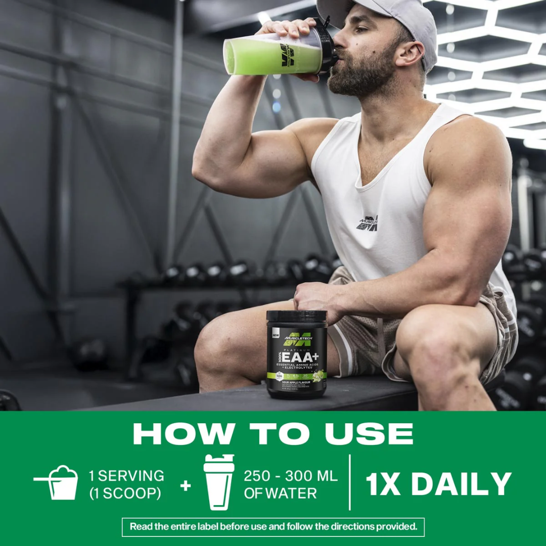 Muscletech Platinum EAA 393g Sour Apple