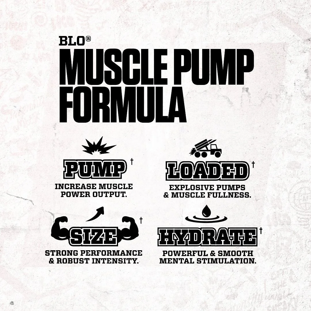 MyoBlox Blo Muscle Pump Formula 437.6g Rainbow Haze
